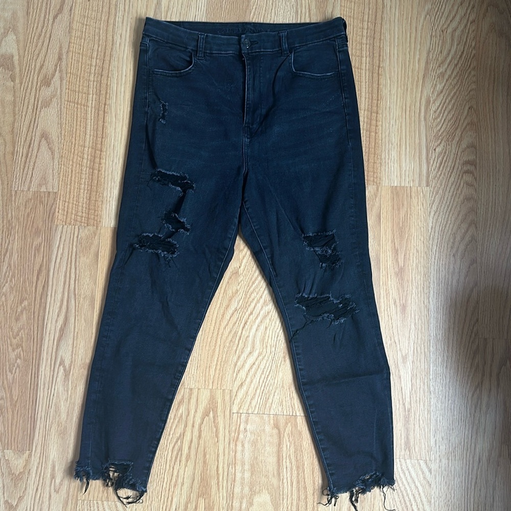American Eagle Cropped High Rise Jegging